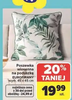 Carrefour Poszewka dekoracyjna 45 x cm Eurofirany oferta