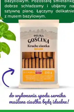 Carrefour Ciastka kruche maślane Polska Gościna oferta