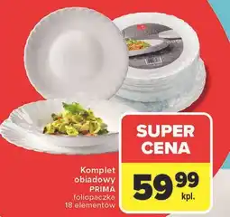 Carrefour Komplet obiadowy prima oferta