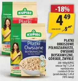 Arhelan Płatki orkiszowe pełnoziarniste, owsiane błyskawiczne, górskie, zwykłe oferta