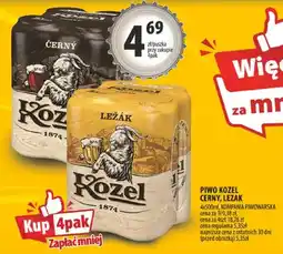 Arhelan Piwo Kozel Cerny, Lezak oferta