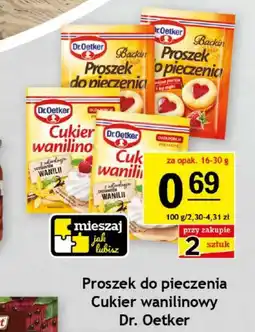 Gram Market Cukier wanilinowy Dr. Oetker oferta