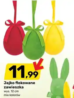 Bricomarche Jajko flokowane zawieszka oferta