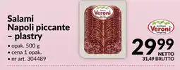 Makro Salami Napoli piccante - plastry oferta