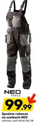 Bricomarche Spodnie robocze na szelkach Neo oferta