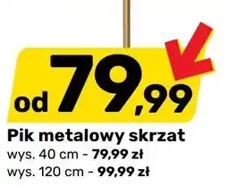 Bricomarche Pik metalowy skrzat oferta