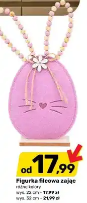 Bricomarche Figurka filcowa zając oferta