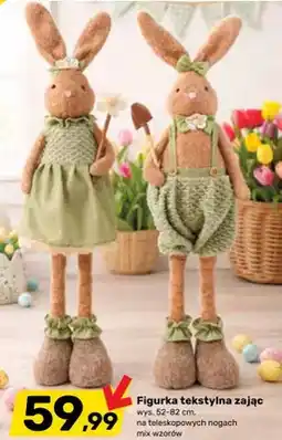 Bricomarche Figurka tekstylna zając oferta