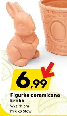 Bricomarche Figurka ceramiczna królik oferta