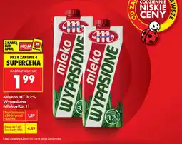 Biedronka Mleko Mlekovita oferta