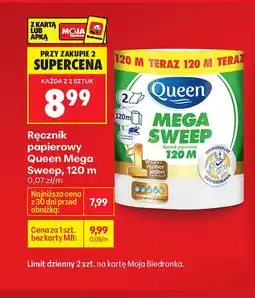 Biedronka Ręcznik papierowy Queen oferta