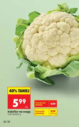 Biedronka Kalafior oferta