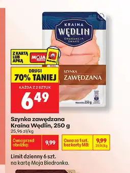 Biedronka Szynka Kraina Wędlin oferta