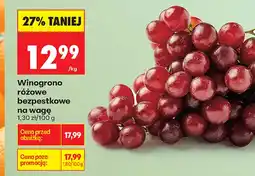 Biedronka Winogrona oferta