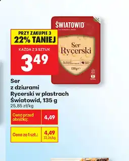 Biedronka Ser Światowid oferta