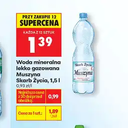 Biedronka Woda mineralna Muszyna oferta