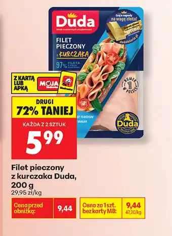 Biedronka Filet z kurczaka Duda oferta