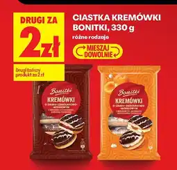 Biedronka Ciastka kremówki różne rodzaje oferta