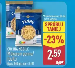 ALDI Makaron Cucina Nobile oferta