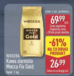 ALDI Kawa ziarnista Woseba oferta