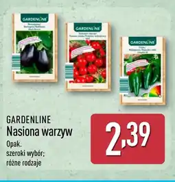 ALDI Nasiona warzyw Gardenline oferta