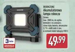 ALDI Lampa robocza Workzone oferta