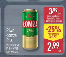 ALDI Piwo Łomża oferta