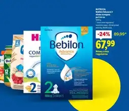 Lidl Mleko modyfikowane Bebilon oferta