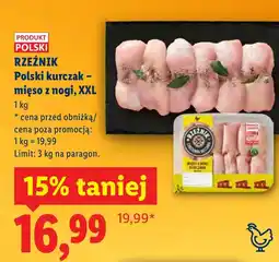 Lidl Mięso z nogi kurczaka Rzeźnik oferta