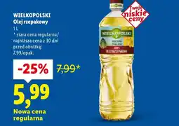 Lidl Olej Wielkopolski oferta