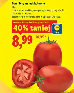 Lidl Pomidory Plus-Plus oferta