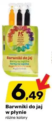 Bricomarche Barwniki do jaj w płynie różne kolory oferta