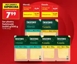 Biedronka Swiatowid Ser plastry oferta