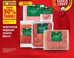 Biedronka Gusto Bello wędliny oferta
