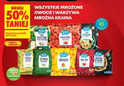 Biedronka Mrożna Kraina owoce i warzywa oferta