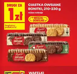 Biedronka Ciastka owsiane Bonitki oferta
