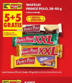 Biedronka Wafelki Prince Polo oferta