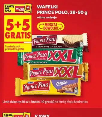 Biedronka Wafelki Prince Polo oferta