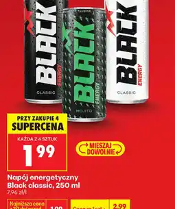 Biedronka Napój energetyczny Black oferta