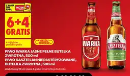 Biedronka Piwo Warka / Kasztelan oferta