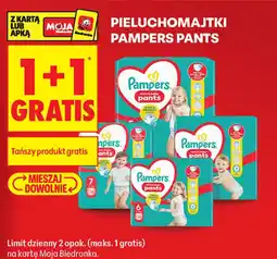 Biedronka Pampers Pieluchomajtki Pants oferta