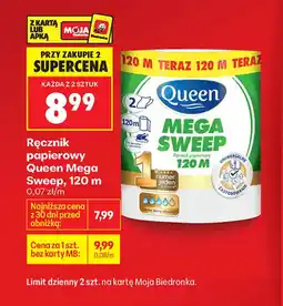 Biedronka Queen Ręcznik papierowy Mega Sweep oferta