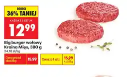Biedronka Big burger wołowy Kraina Mięs oferta