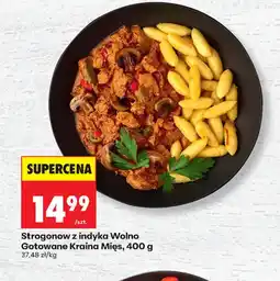Biedronka Strogonow z indyka Wolno Gotowane Kraina Mięs oferta