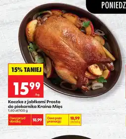 Biedronka Kaczka z jabłkami Kraina Mięs oferta