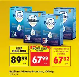 Biedronka Bebilon Advance Pronutra: 2, 3, 4, 5 oferta