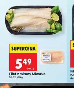 Biedronka Filet z miruny Mieszko oferta