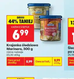 Biedronka Marinero Krajanka śledziowa oferta