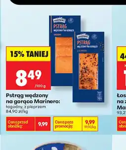 Biedronka Pstrąg wędzony na gorąco Marinero oferta