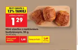 Biedronka Mini ciastko z nadzieniem budyniowym oferta